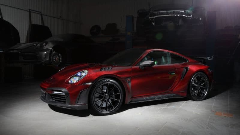 TopCar Porsche 911 Turbo S Stinger GTR Carbon Edition 2022 Wallpaper