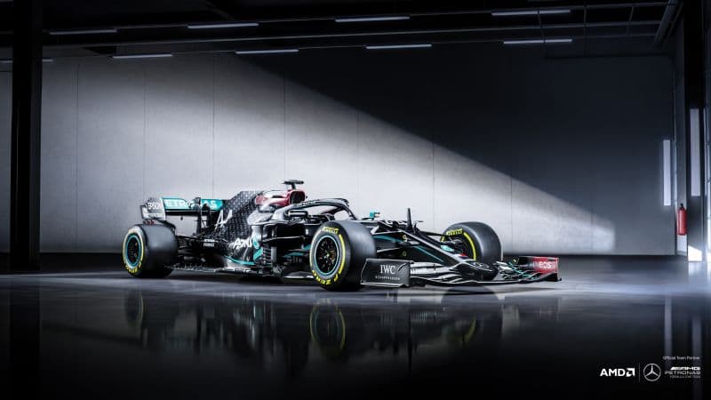 Mercedes-AMG F1 W11 EQ Performance Formula E racing car Wallpaper