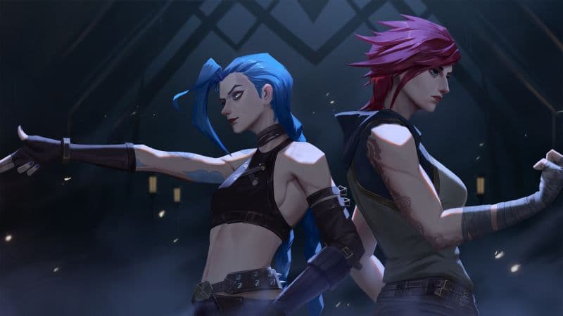 Jinx Vi (LoL) Wallpaper