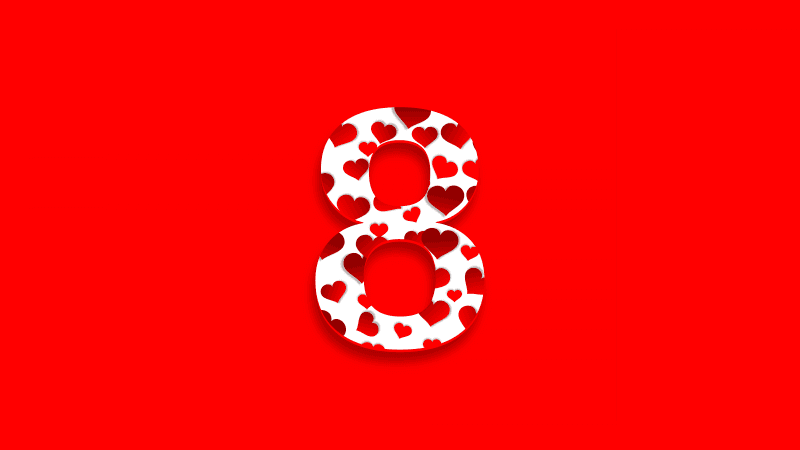 Women's Day Red aesthetic Wallpaper