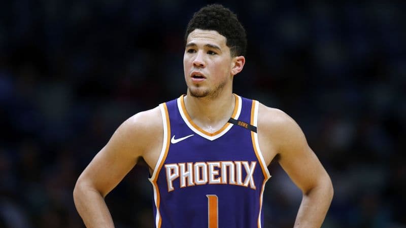 Devin Booker American basketball player Wallpaper