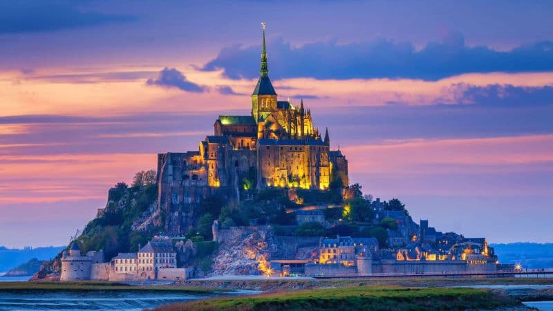 Abbey Mont Saint-Michel Wallpaper