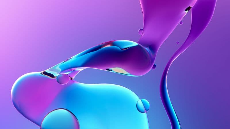 Fluidic Aesthetic Wallpaper