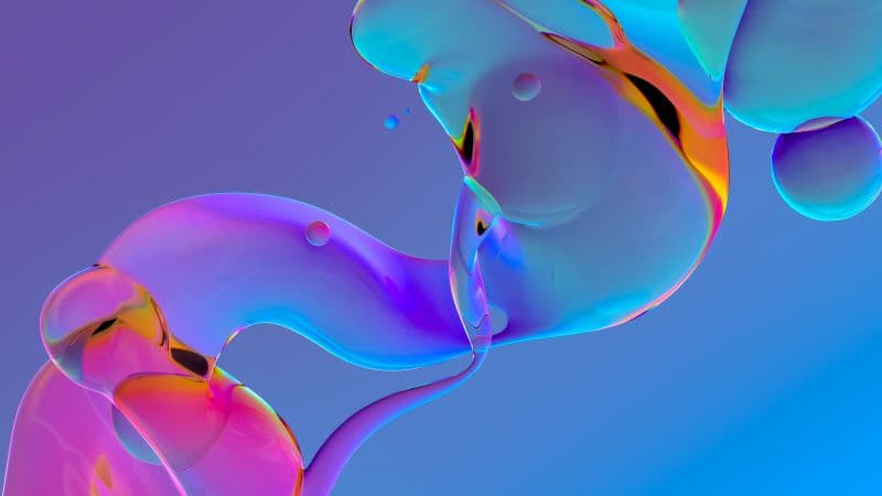 Glossy Aesthetic Wallpaper