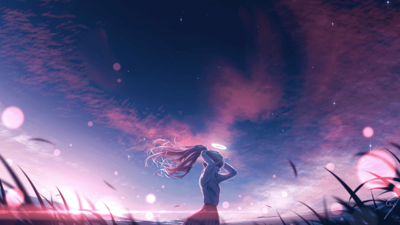 Original Anime girl Wallpaper
