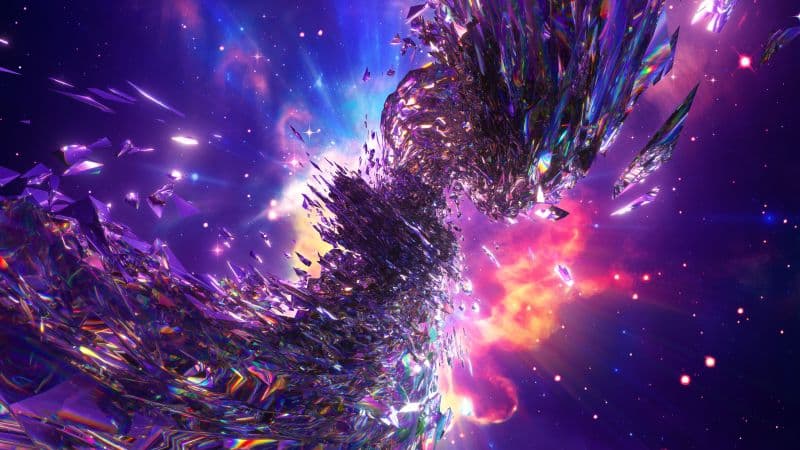 Swarm Colorful Wallpaper