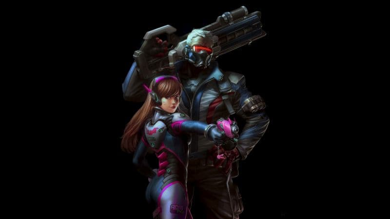 DVa Soldier 76 Wallpaper