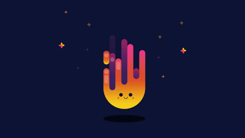 Cute expressions Flame Wallpaper