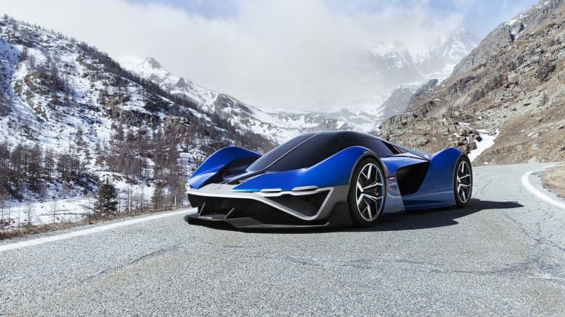 Alpine A4810 Project by IED Concept cars Wallpaper
