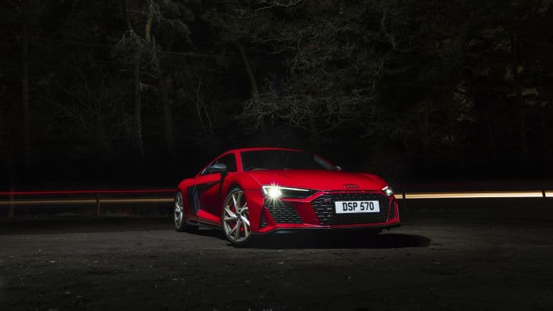 Audi R8 V10 performance RWD Supercar Wallpaper
