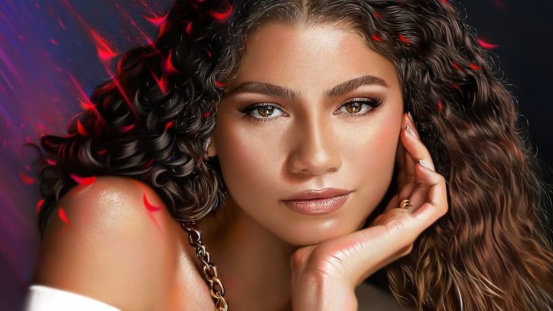Zendaya Portrait Wallpaper