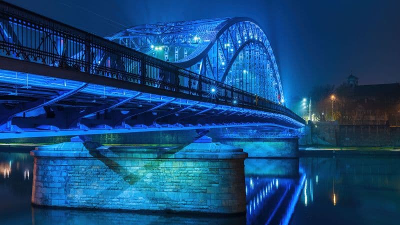 Józef Piłsudski bridge Poland Wallpaper