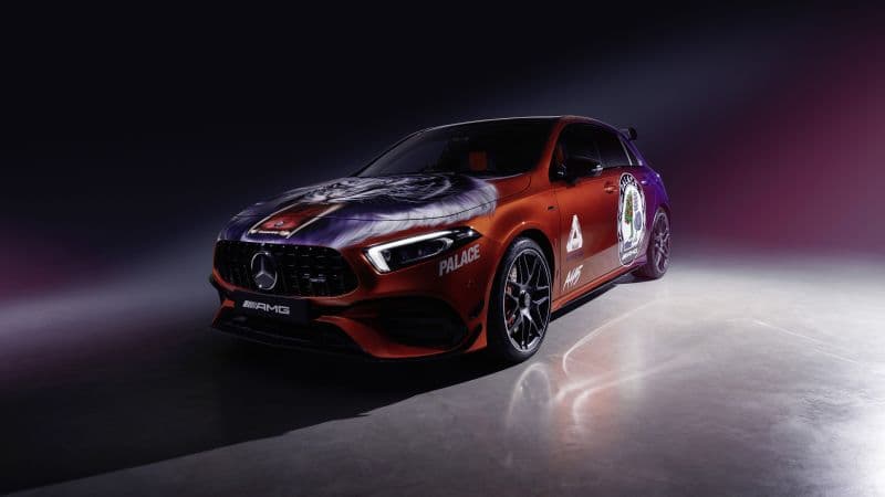 Mercedes-AMG A 45 S 4MATIC+ Palace Skateboards Art Car Wallpaper