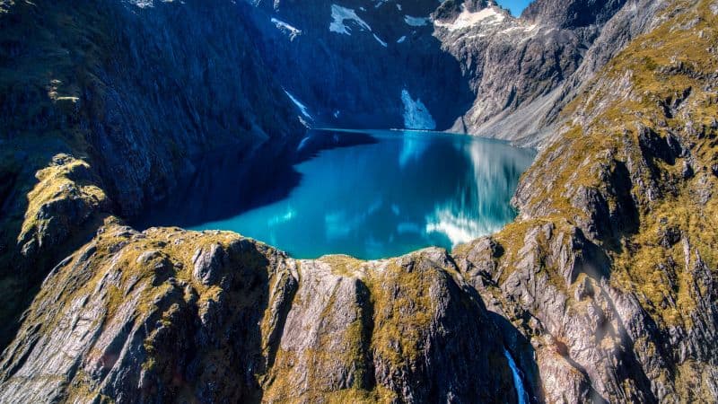 Lake Erskine Southern Alps Wallpaper