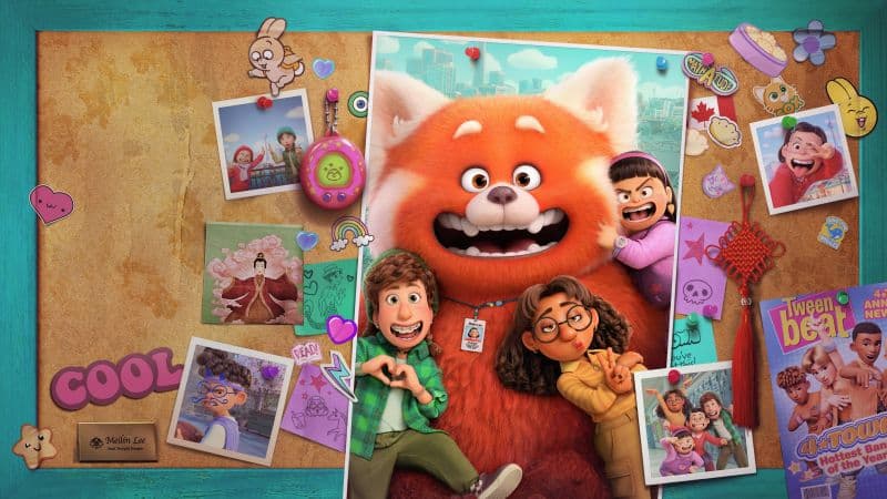 Pixar Turning Red Wallpaper