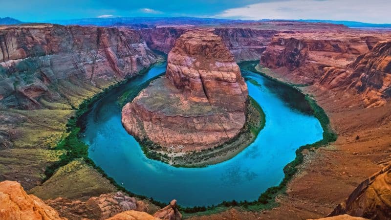 Horseshoe Bend Colorado River Wallpaper