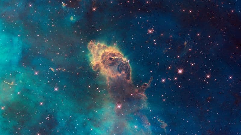 Carina Nebula Stellar jet Wallpaper