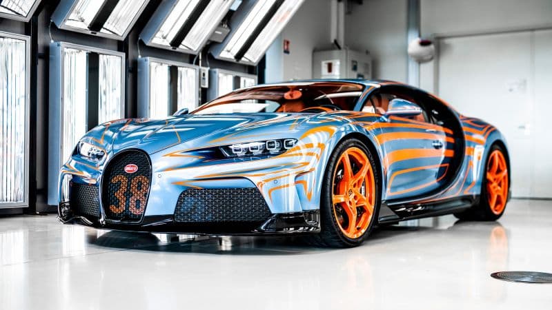 Bugatti Chiron Super Sport Vague de Lumière Wallpaper