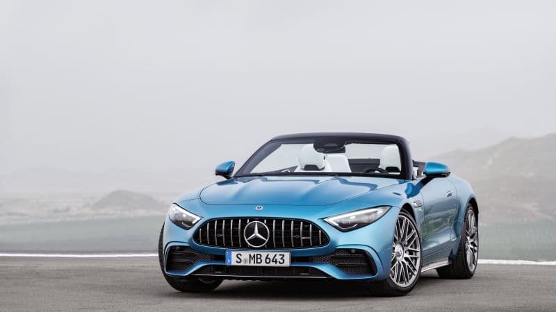 Mercedes-AMG SL 43 2022 Wallpaper