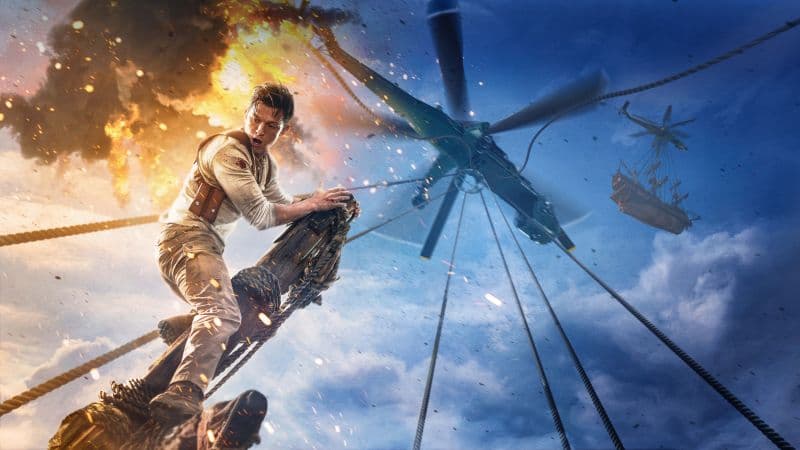 Tom Holland as Nathan Drake Uncharted Wallpaper