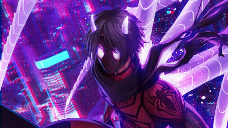 Demon-Spider Spider-Man Wallpaper