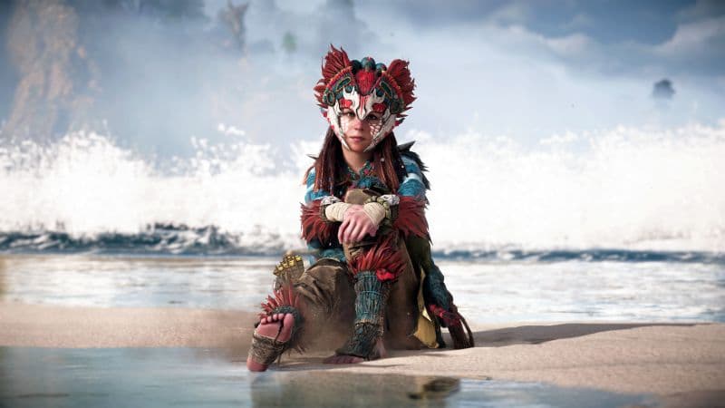 Aloy in Tenakth Recon Outfit 5K Wallpaper