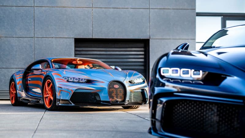 Bugatti Chiron Super Sport Vague de Lumière Hypercar Wallpaper