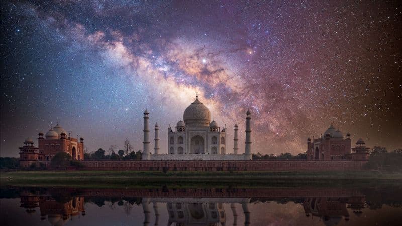 Taj Mahal UNESCO World Heritage Site Wallpaper