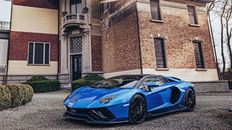 Lamborghini Aventador LP 780-4 Ultimae Roadster 2022 Wallpaper
