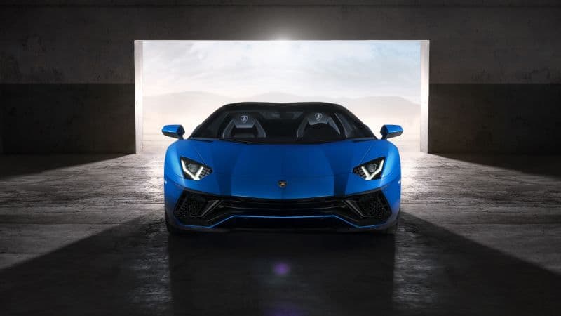 Lamborghini Aventador Ultimae Roadster 8K Wallpaper