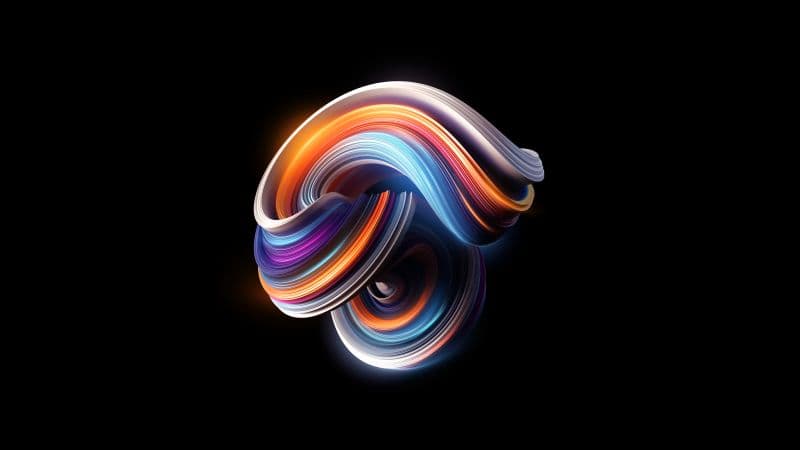 Abstract background Glow Wallpaper