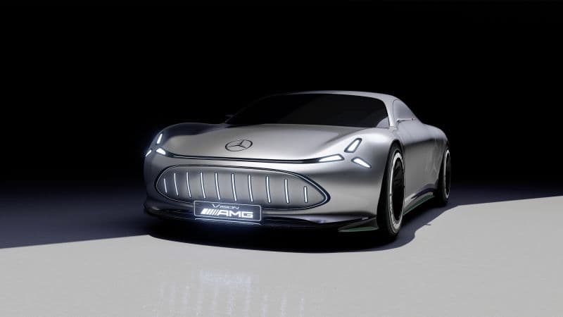Mercedes-Benz Vision AMG Concept Electric cars Wallpaper