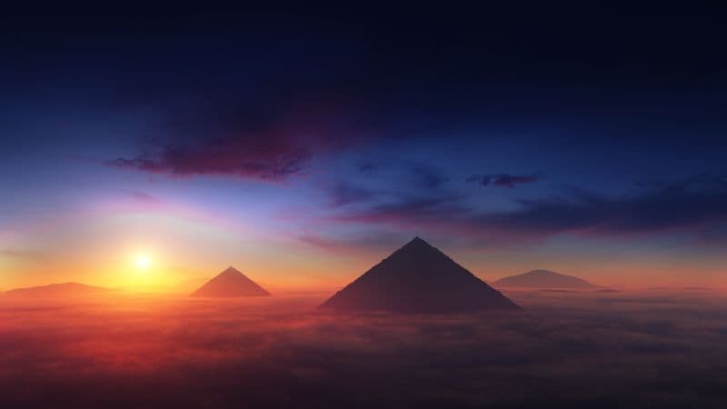The Great Pyramid of Giza Egyptian Pyramids Wallpaper