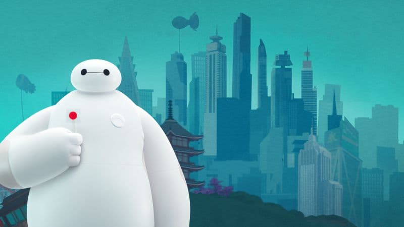 Baymax! Disney series Wallpaper