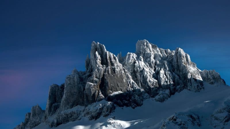 Gross Spannort Mountain Uri Alps Wallpaper