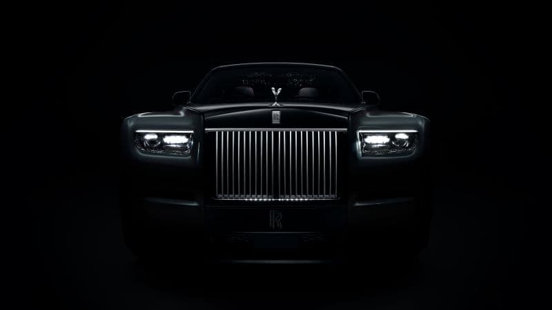 Rolls-Royce Phantom Series II Black cars Wallpaper