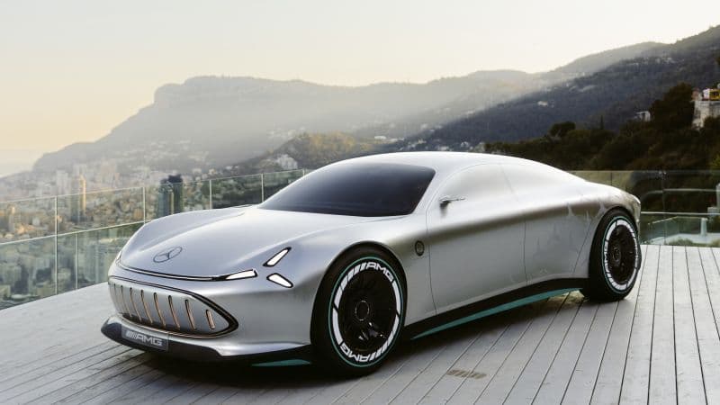 Mercedes-Benz Vision AMG Electric cars Wallpaper