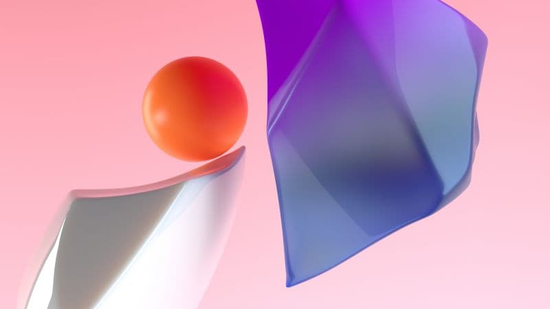 Sphere Shapes Wallpaper