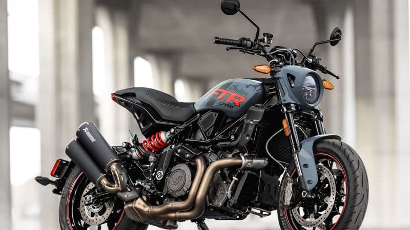 Indian FTR Stealth Gray Special Edition Wallpaper