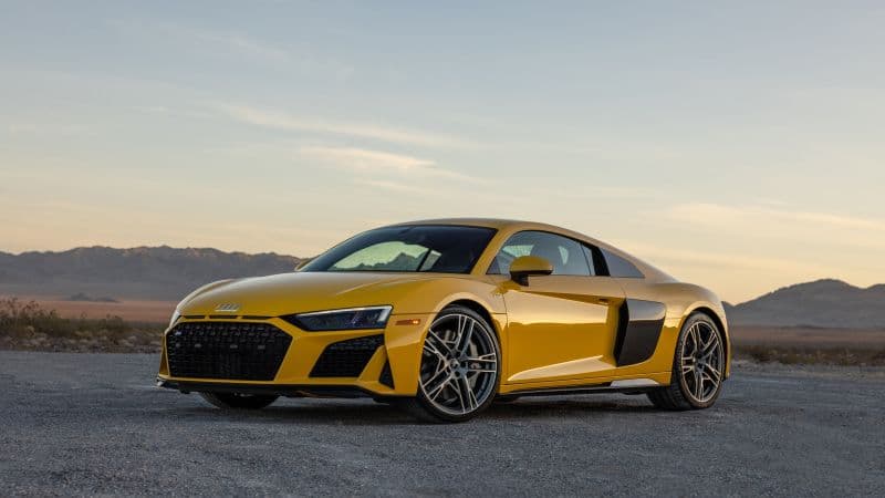 Audi R8 V10 performance RWD Luxury cars Wallpaper