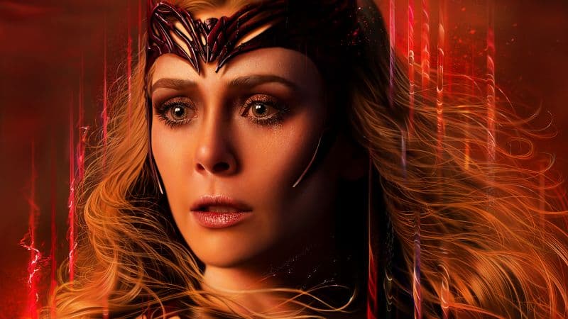 Elizabeth Olsen Scarlet Witch Wallpaper