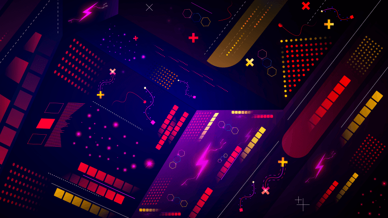 Geometric Shapes Wallpaper