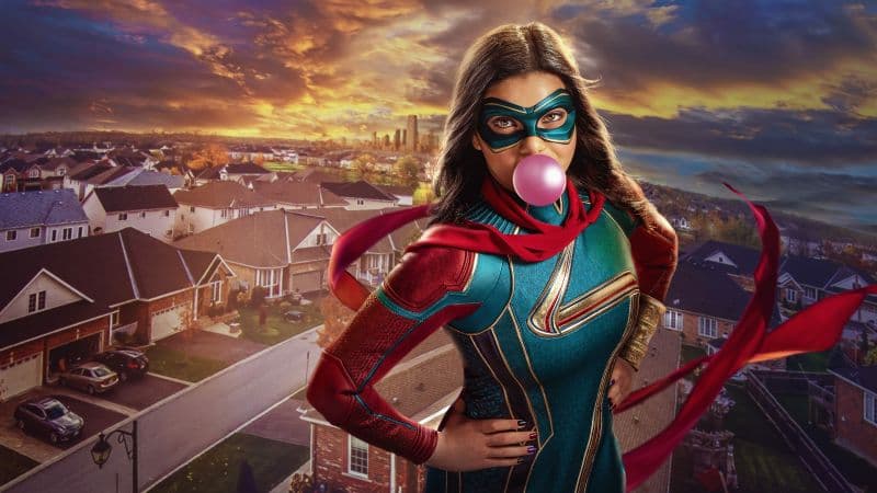 Ms. Marvel Iman Vellani as Kamala Khan Wallpaper