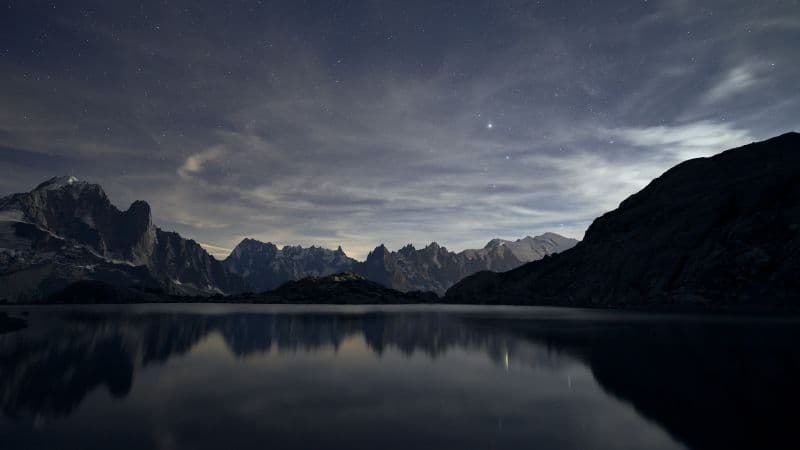 Starry sky Scenery Wallpaper
