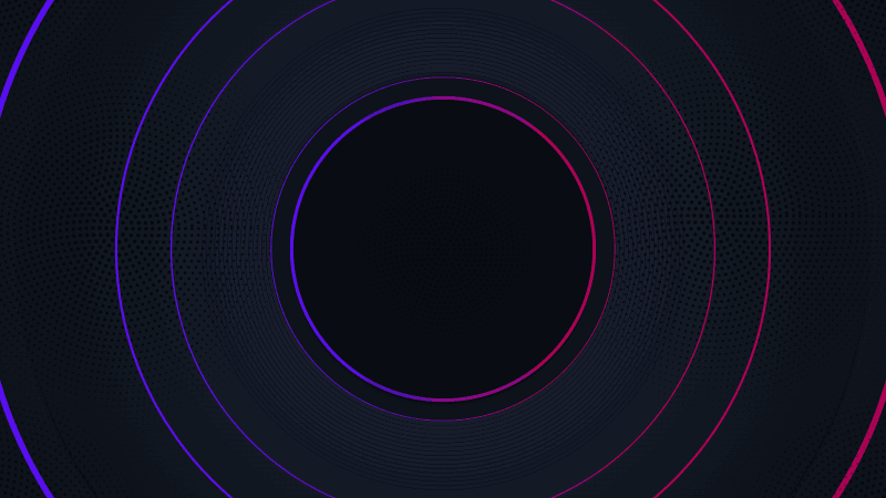 Neon circles Hi-tech Wallpaper