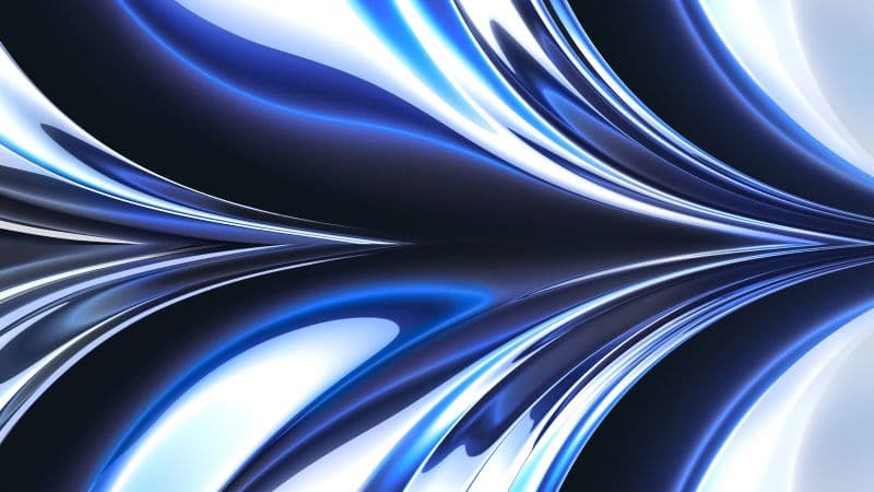 MacBook Air 2022 Blue background Wallpaper