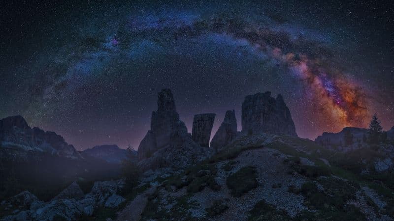 Dolomites Mountains Wallpaper