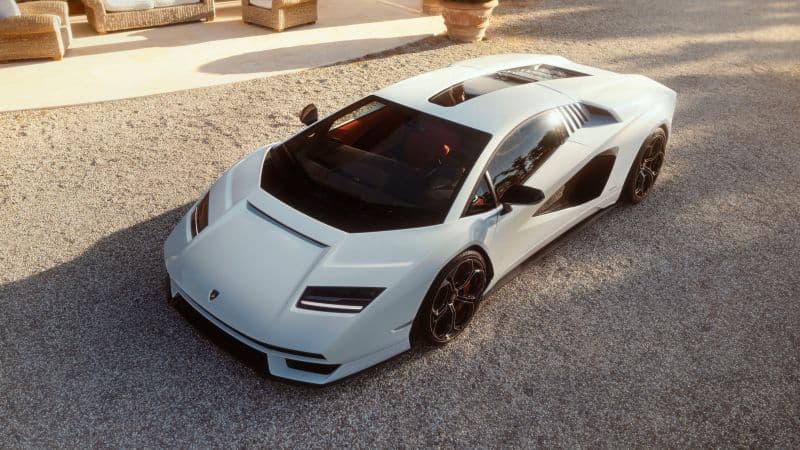 Lamborghini Countach LPI 800-4 Electric Sports cars Wallpaper