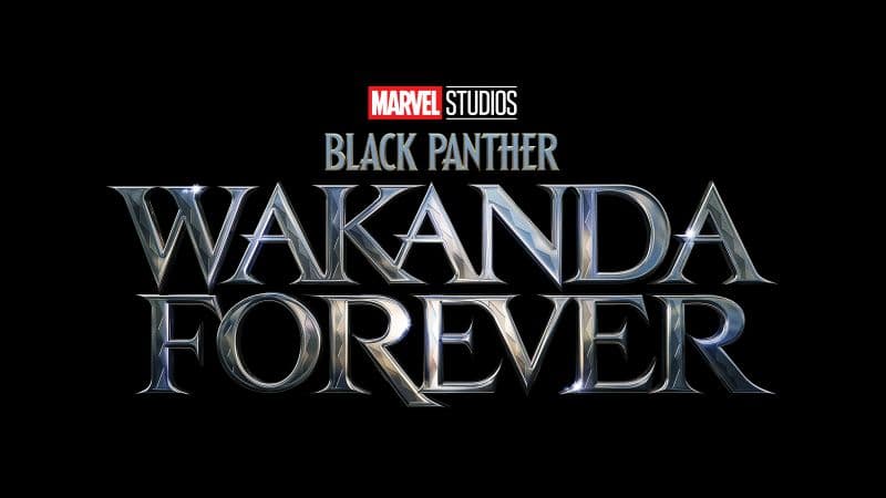 Black Panther: Wakanda Forever Logo Wallpaper