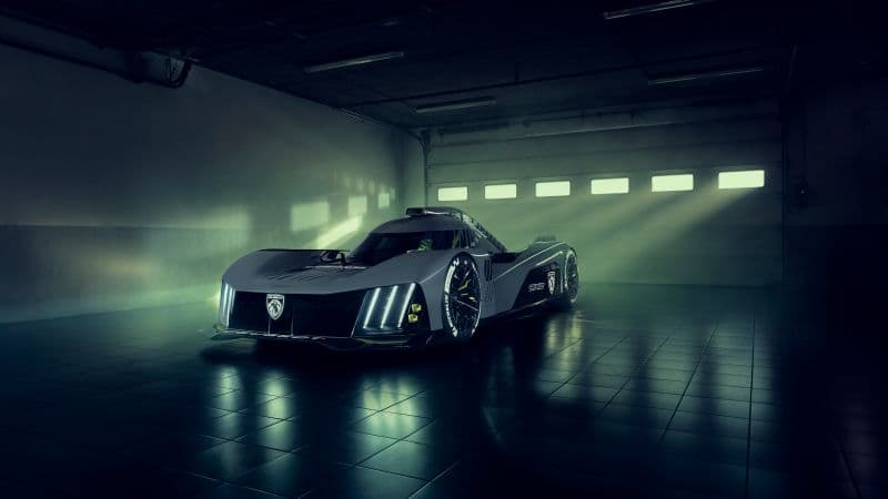 Peugeot 9X8 Prototype Electric Sports cars Wallpaper